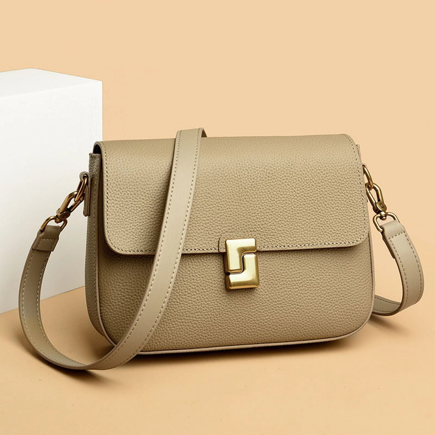 Lock Flap Satchel Bag custom OEM reference xxy99142 - structure view