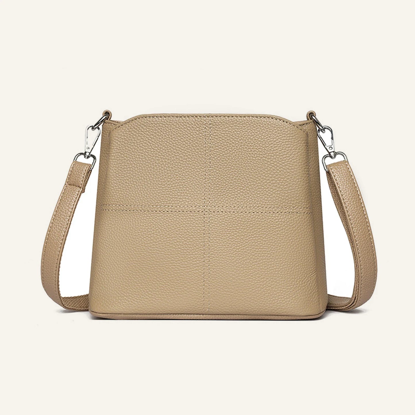 Minimal Zip Crossbody Bag custom OEM reference YPJ&9035 - front view