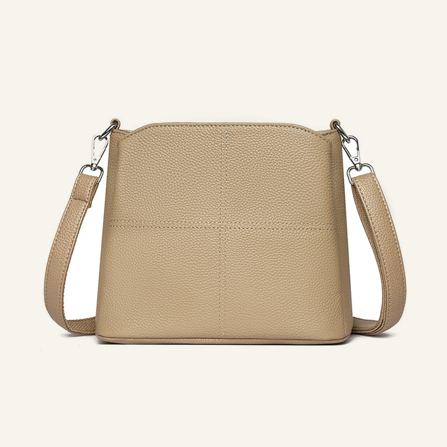 Minimal Zip Crossbody Bag custom OEM reference YPJ&9035 - front view
