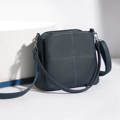 Minimal Zip Crossbody Bag custom OEM reference YPJ&9035 - angled view