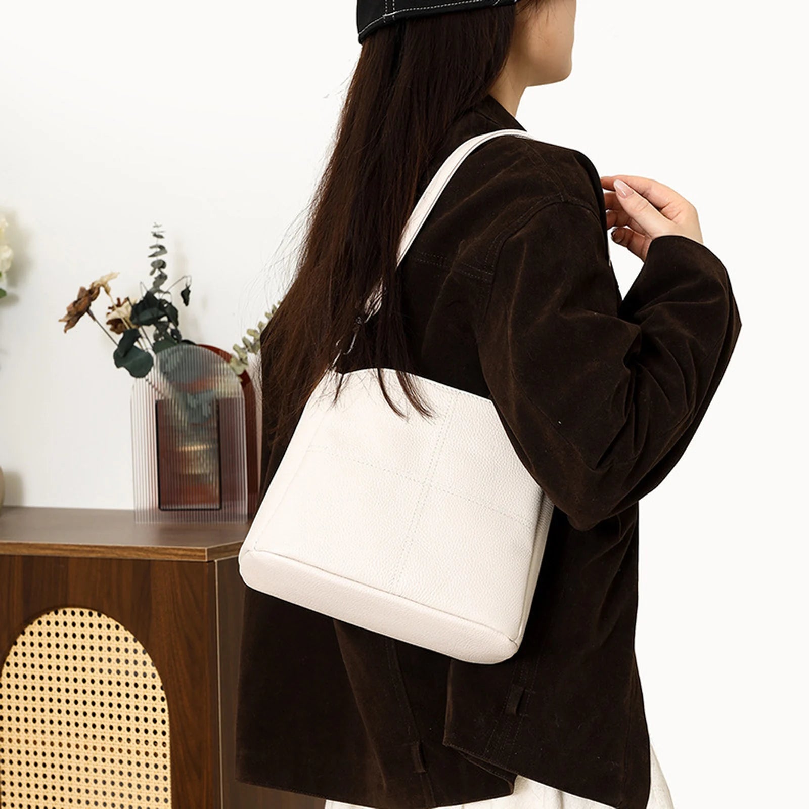 Minimal Zip Crossbody Bag custom OEM reference YPJ&9035 - structure view