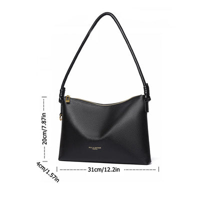 Minimalist Hobo Shoulder Bag custom OEM reference 9051 - detail view