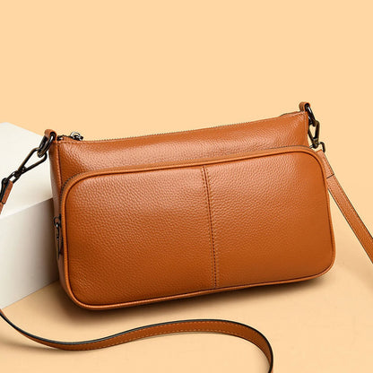 Multi-Compartment Baguette Crossbody Bag custom OEM reference 011553 - front view