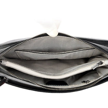 Multi-Compartment Baguette Crossbody Bag custom OEM reference 011553 - structure view