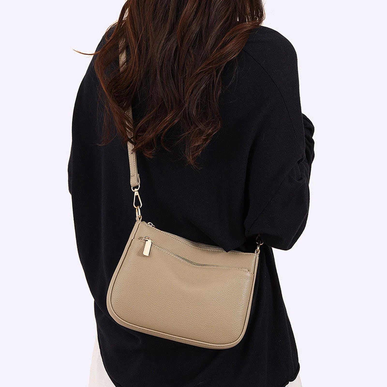 Multi-Compartment Shoulder Handbag custom OEM reference 267131 - structure view