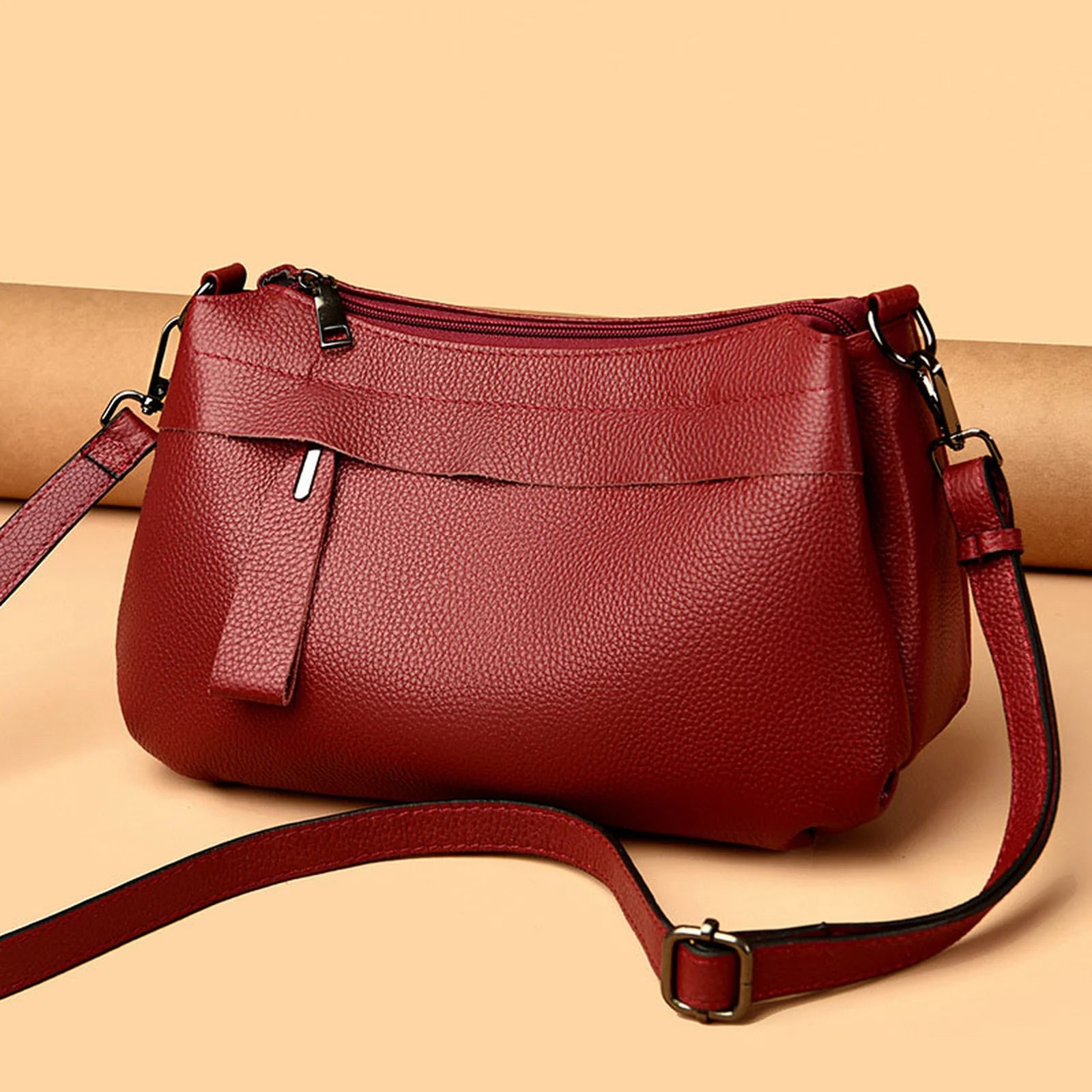 Multi-Pocket Hobo Crossbody Bag custom OEM reference 01183304 - front view