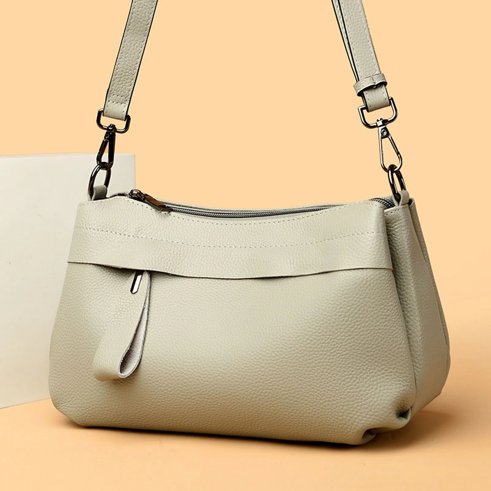 Multi-Pocket Hobo Crossbody Bag custom OEM reference 01183304 - angled view