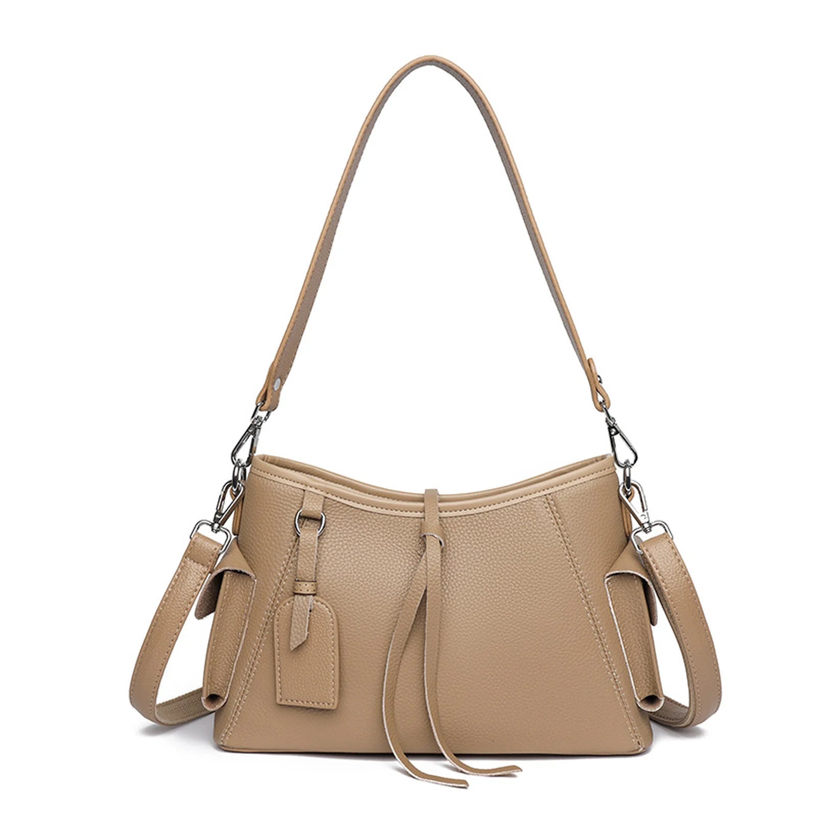 Multi-Pocket Hobo Shoulder Bag custom OEM reference QM&2208 - color or styling view
