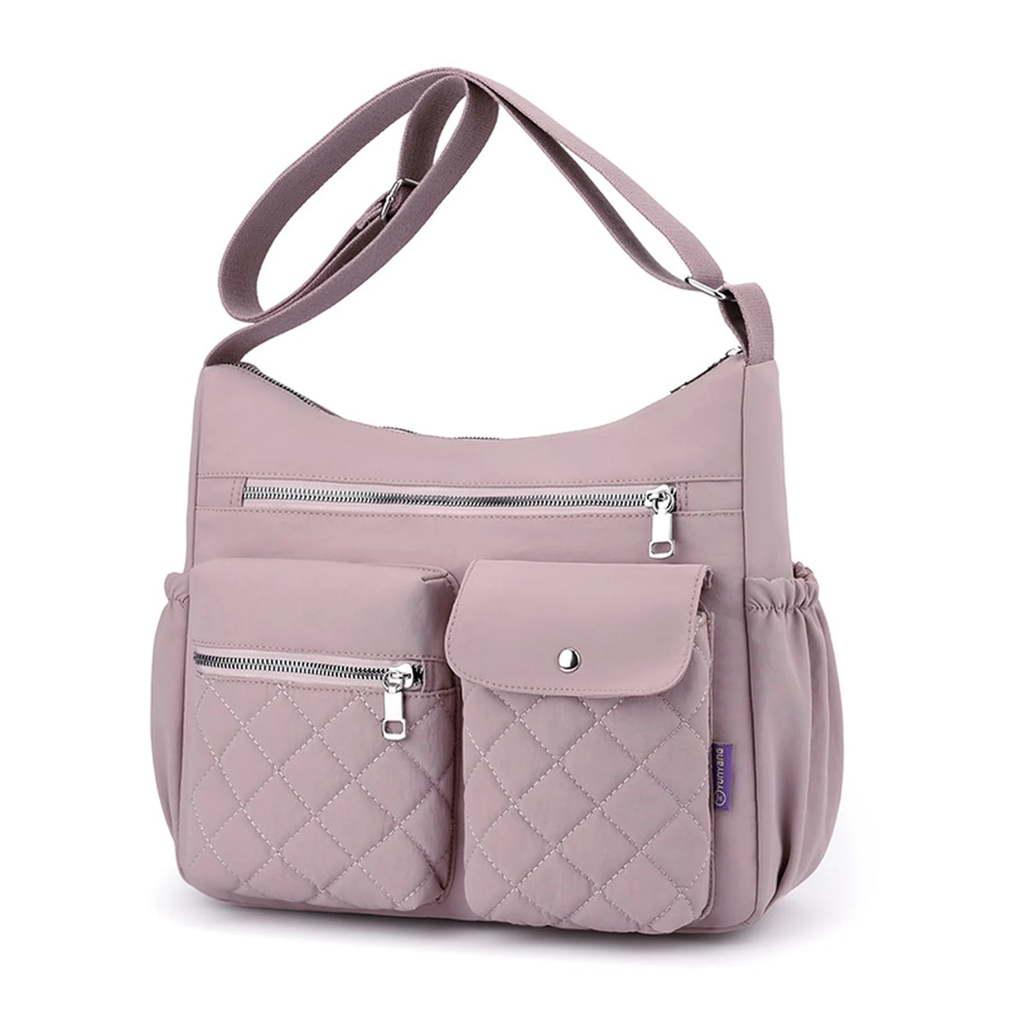Multi-Pocket Organizer Crossbody Bag custom OEM reference Y-5717# - detail view
