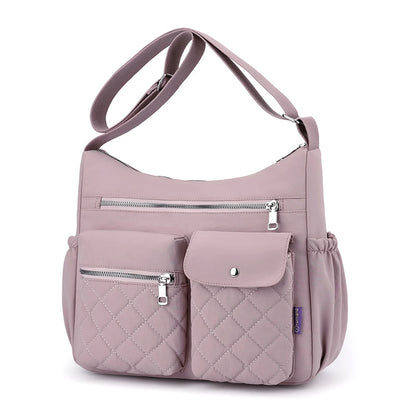 Multi-Pocket Organizer Crossbody Bag custom OEM reference Y-5717# - detail view