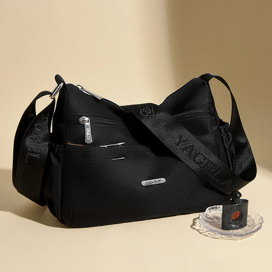 Multi-Pocket Travel Shoulder Bag custom OEM reference SL&3854 - angled view