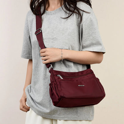 Multi-Pocket Travel Shoulder Bag custom OEM reference SL&3854 - structure view
