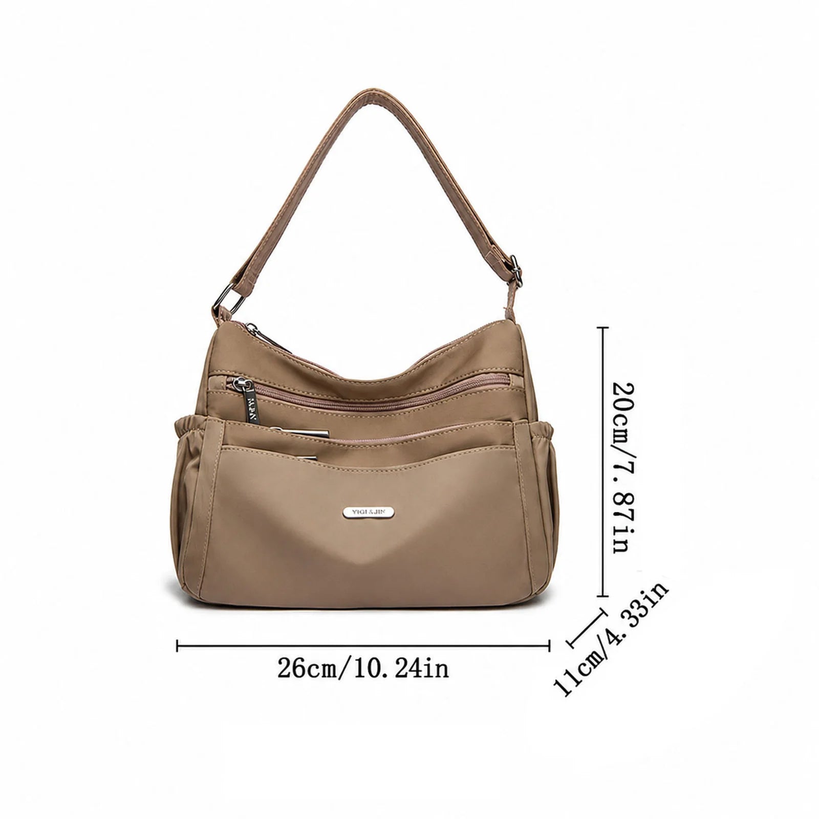 Multi-Pocket Travel Shoulder Bag custom OEM reference SL&3854 - color or styling view
