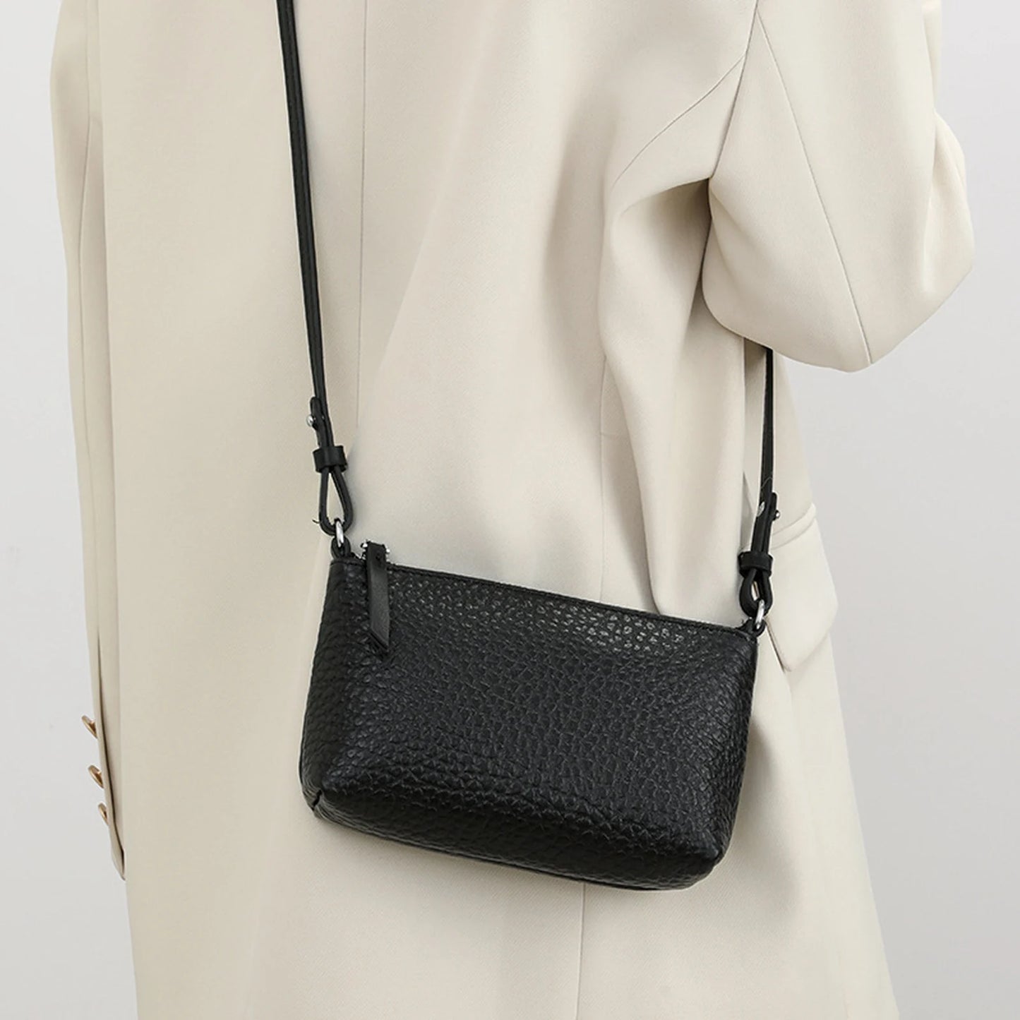 Pebbled Slim Crossbody Bag custom OEM reference 296FSC5102 - color or styling view