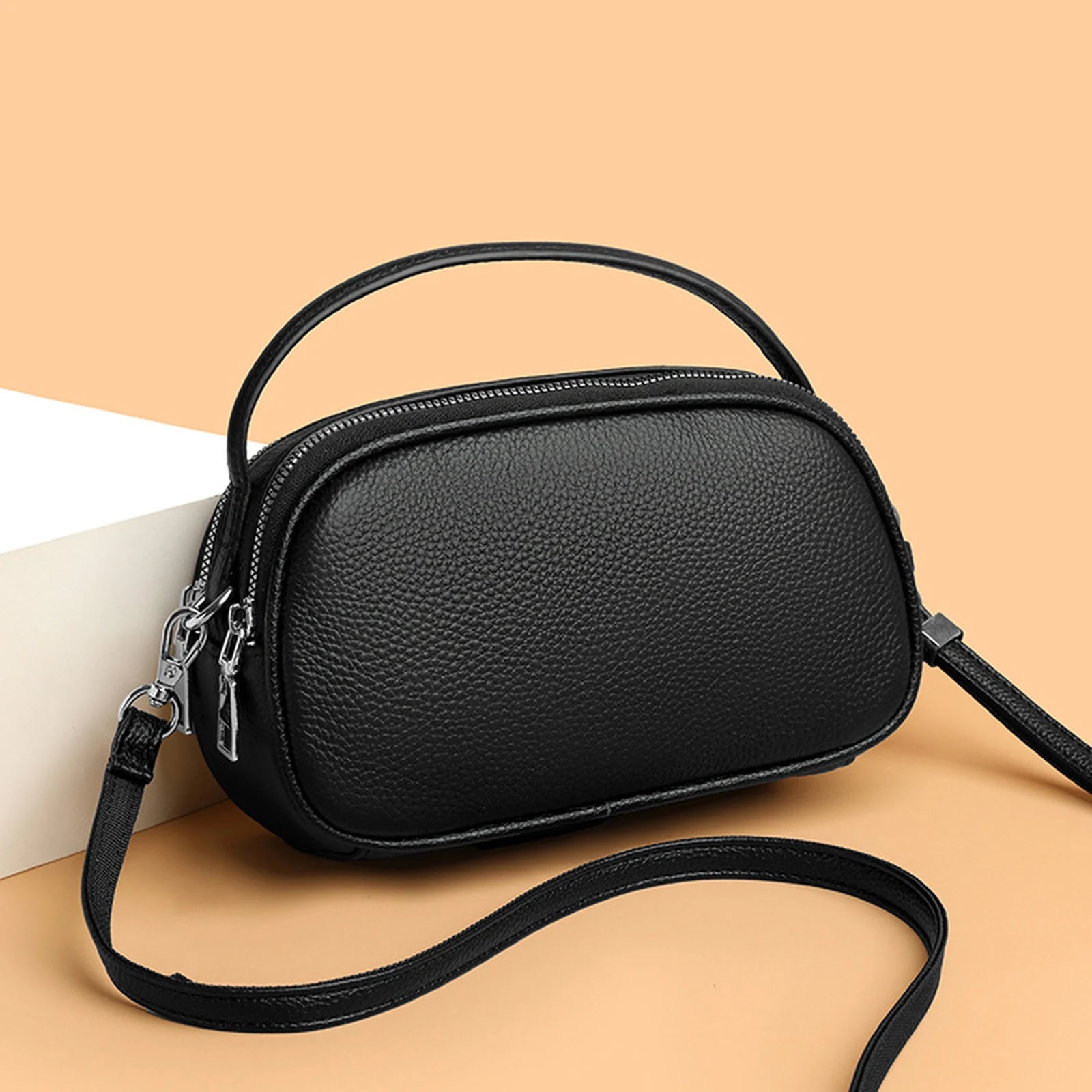 Rounded Camera Crossbody Bag custom OEM reference 453905766 - front view