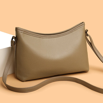 Slim Crescent Shoulder Bag custom OEM reference FSC&10018 - angled view