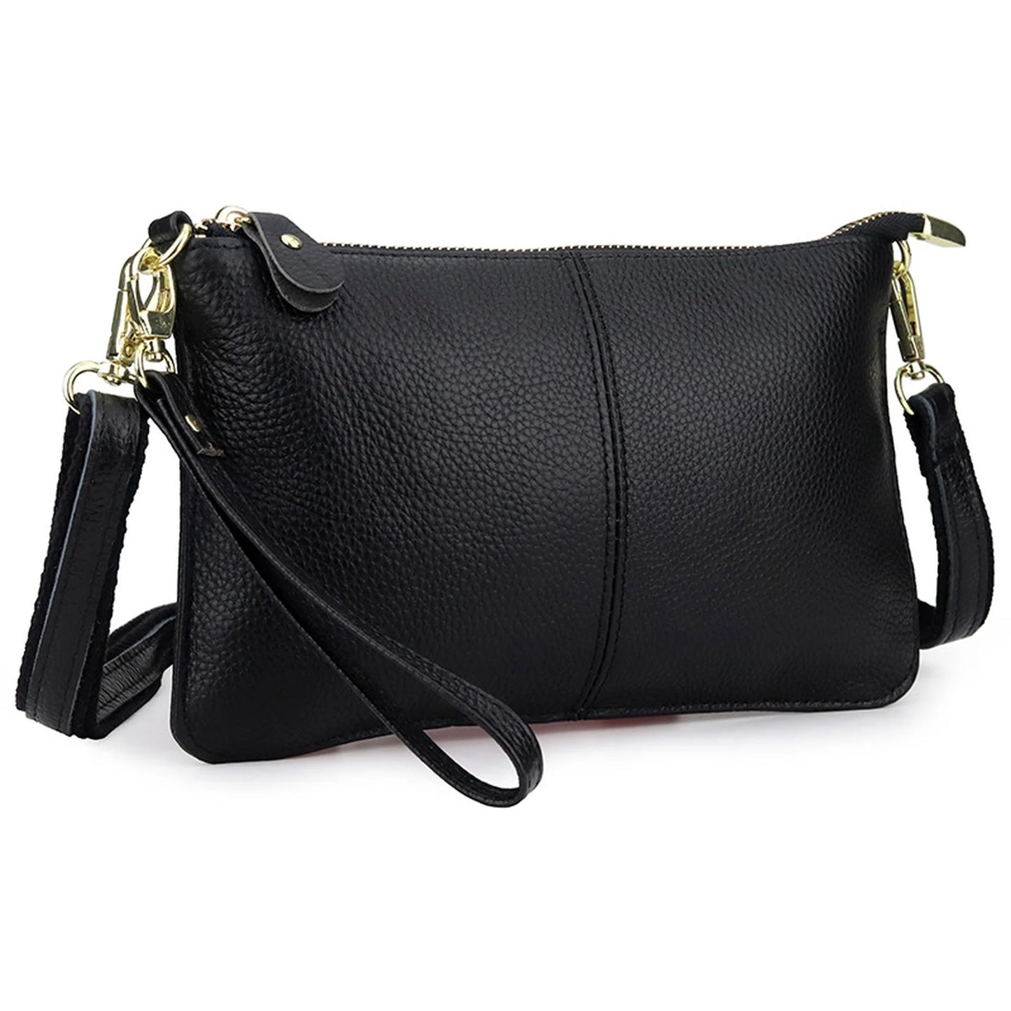 Slim Multi-Pocket Crossbody Bag custom OEM reference YT-966 - angled view