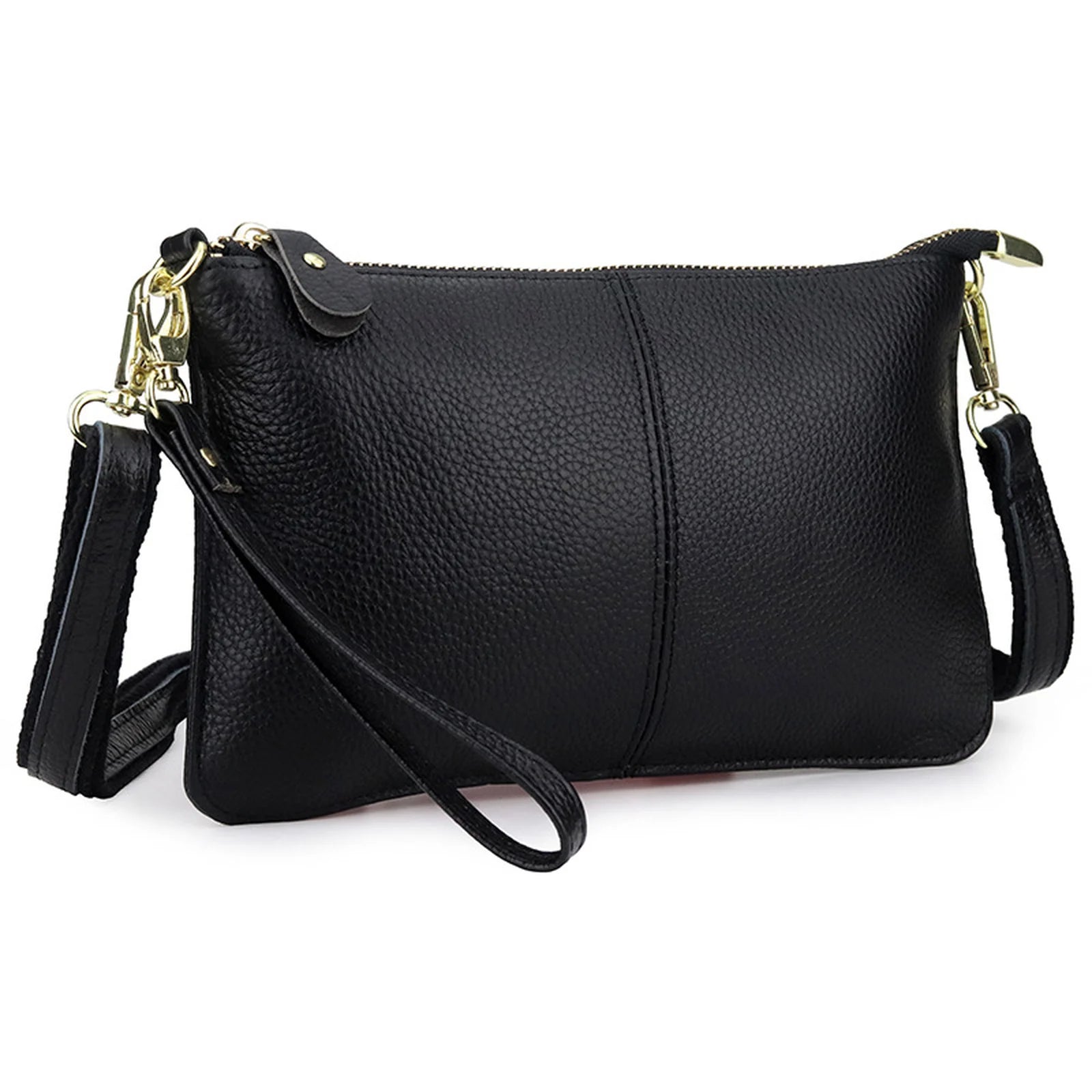 Slim Multi-Pocket Crossbody Bag custom OEM reference YT-966 - angled view