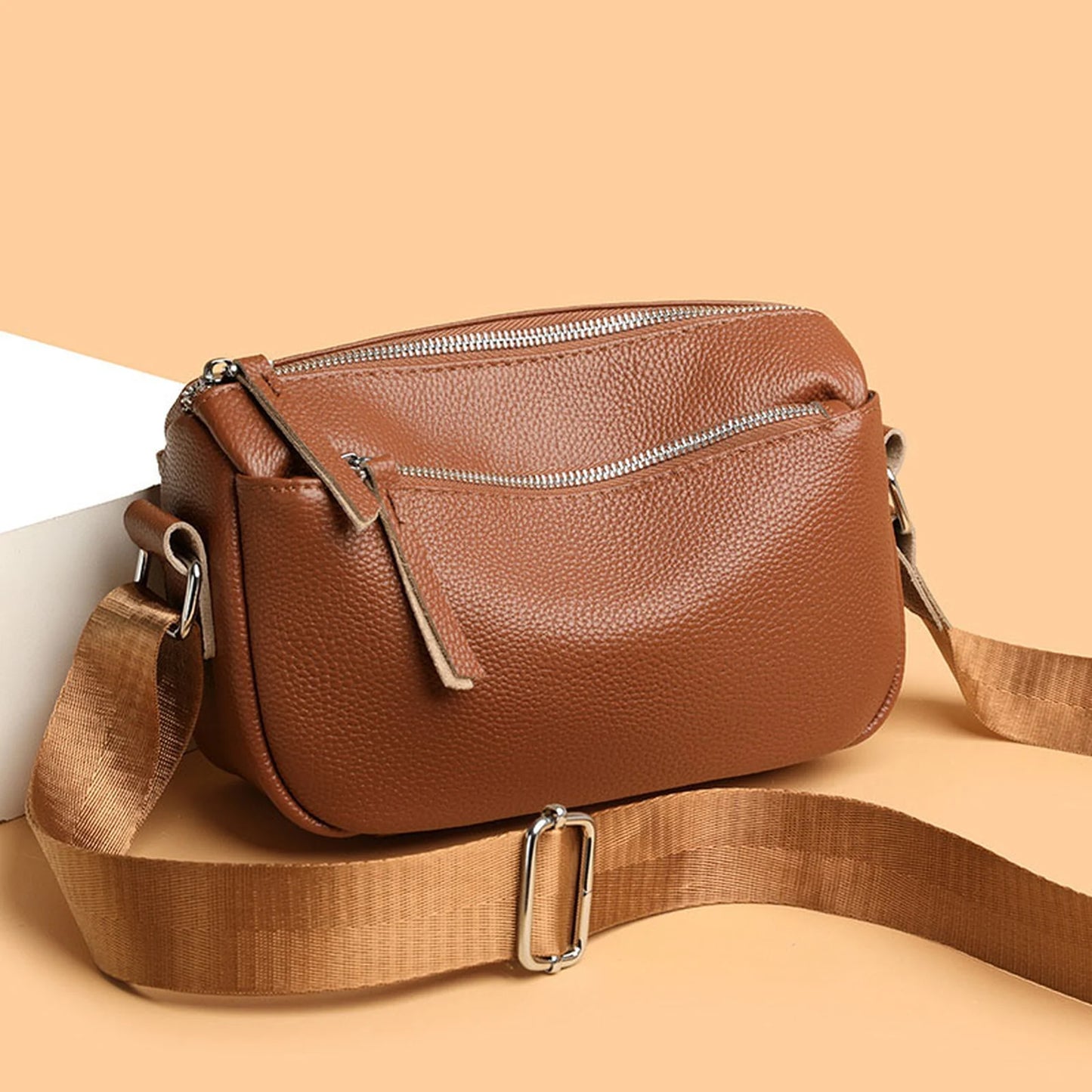 Soft Boston Shoulder Bag custom OEM reference 01103252 - angled view