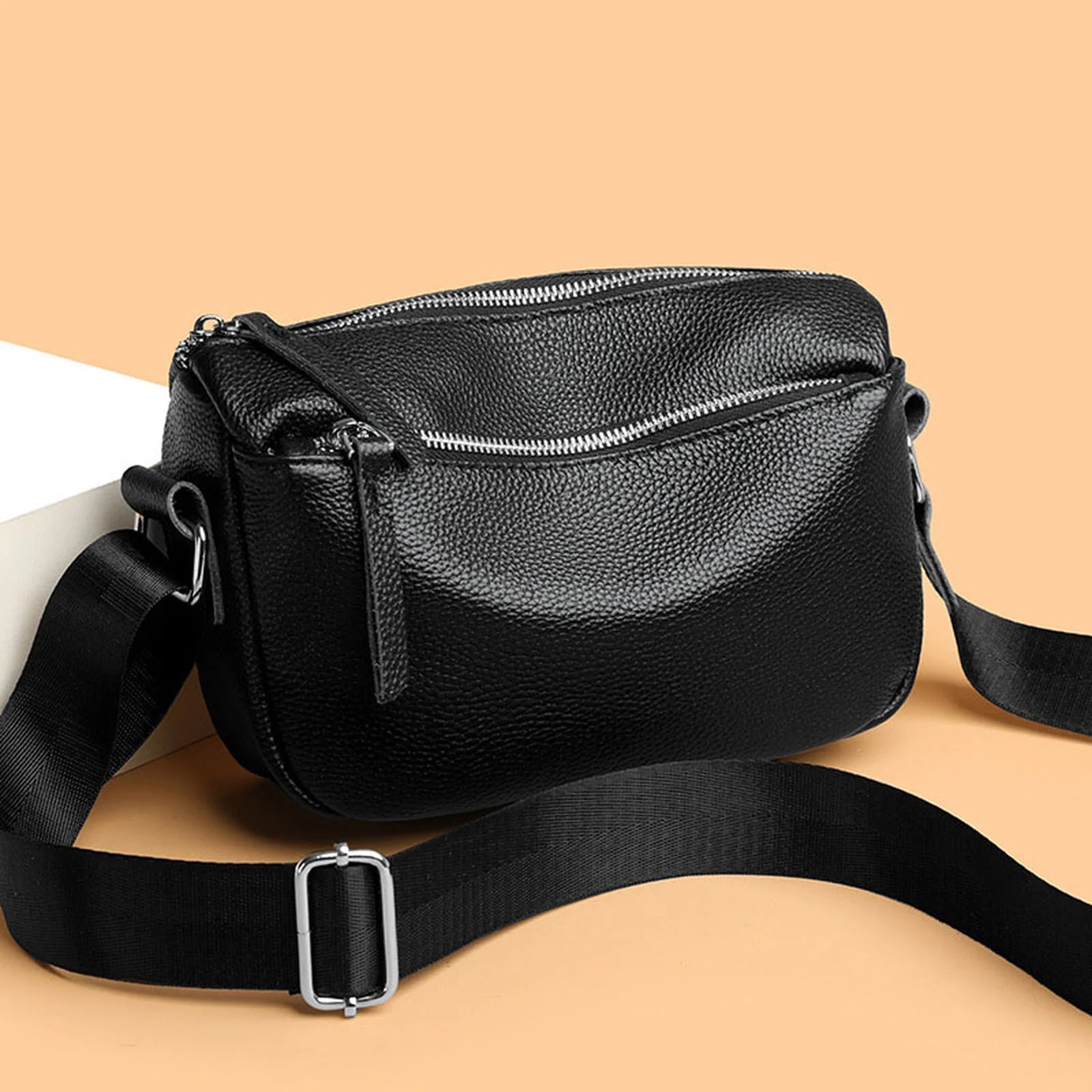 Soft Boston Shoulder Bag custom OEM reference 01103252 - side or carry view