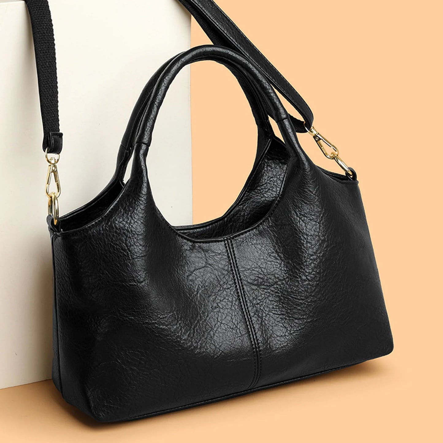 Soft Top-Handle Tote Bag custom OEM reference AY928 - structure view