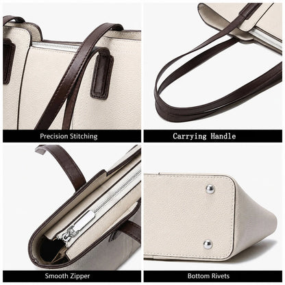 Structured Business Tote Bag custom OEM reference 5566 - color or styling view