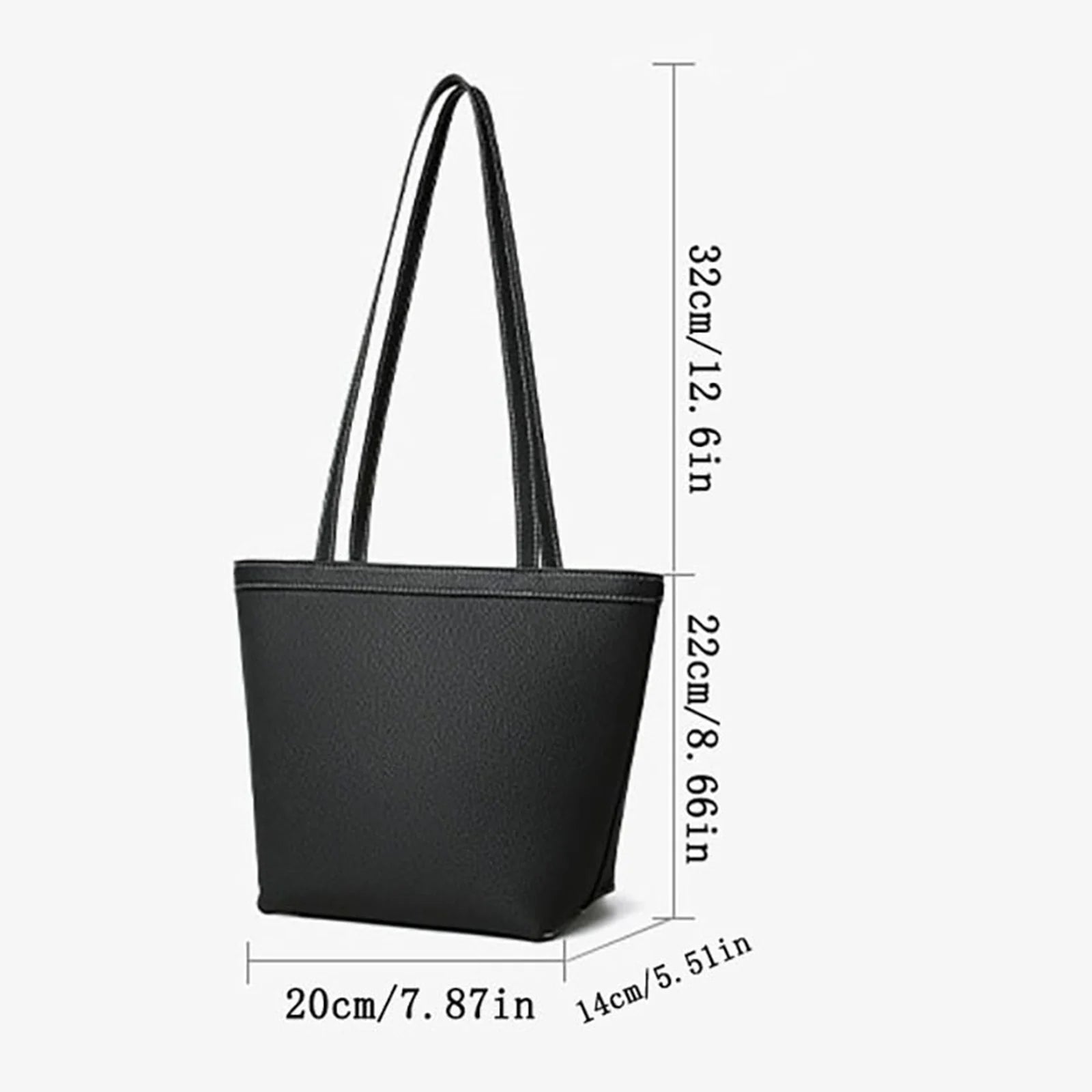 Structured Everyday Tote Bag custom OEM reference FSC&5009 - detail view