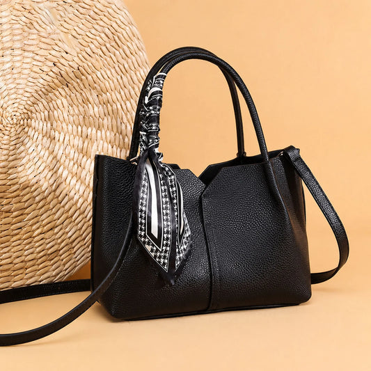 Structured Everyday Tote Bag custom OEM reference YPJ&9007 - front view