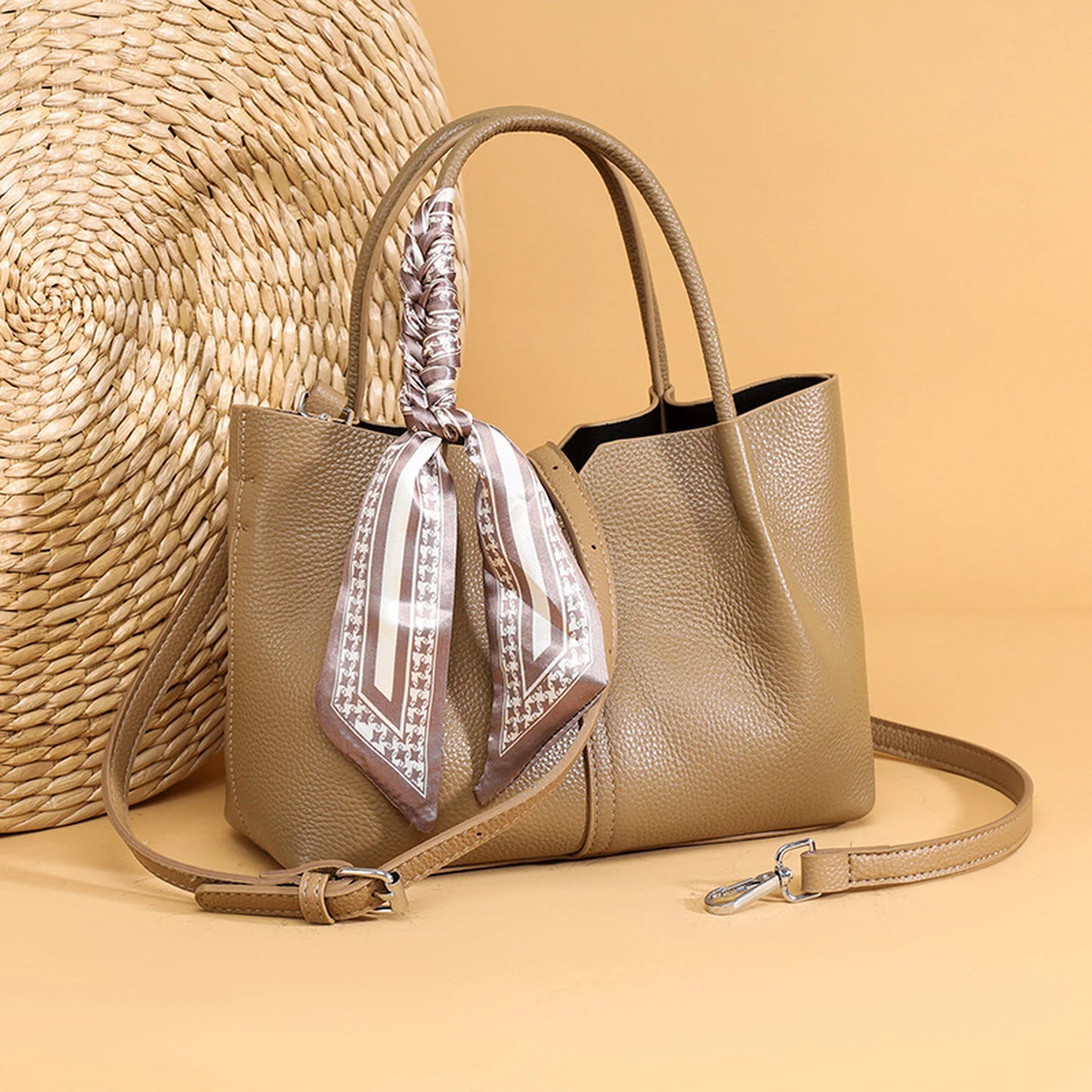 Structured Everyday Tote Bag custom OEM reference YPJ&9007 - structure view