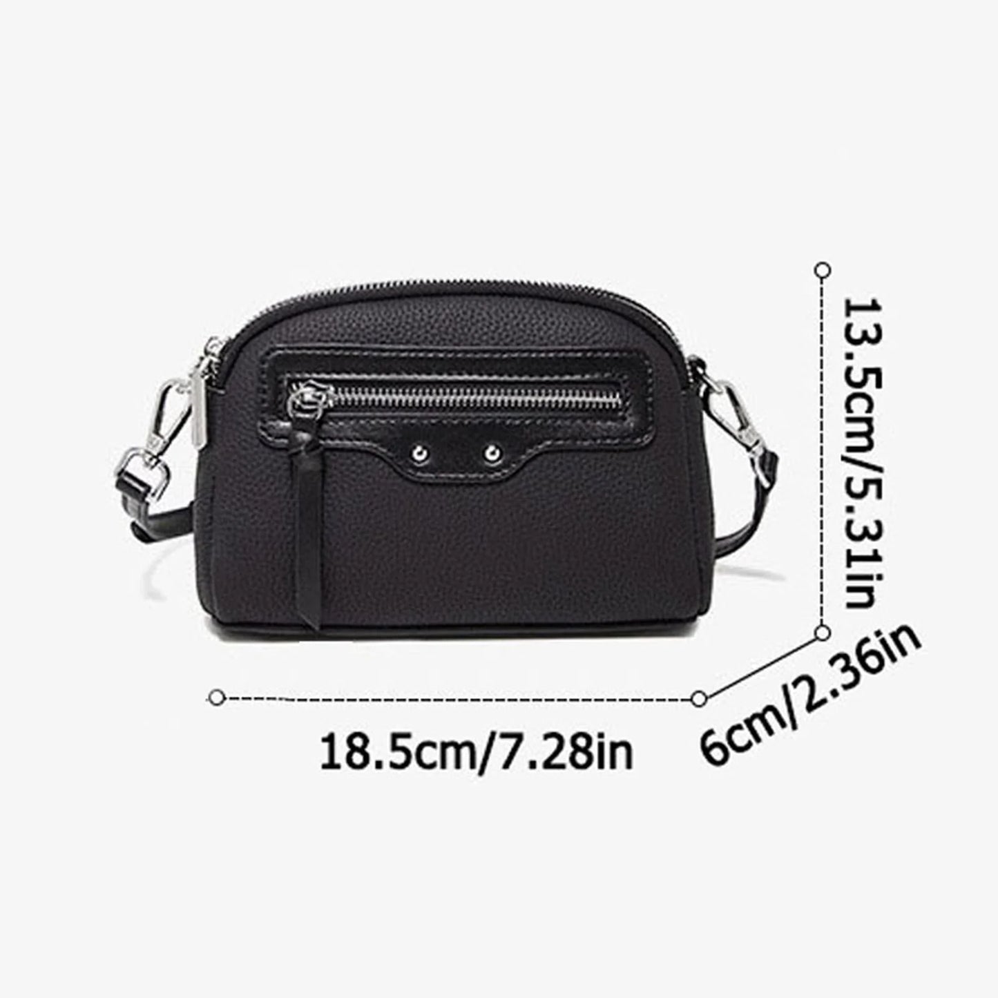 Structured Multi-Pocket Crossbody Bag custom OEM reference 6020# - angled view