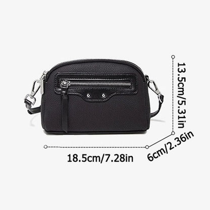 Structured Multi-Pocket Crossbody Bag custom OEM reference 6020# - angled view