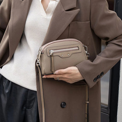 Structured Multi-Pocket Crossbody Bag custom OEM reference 6020# - structure view