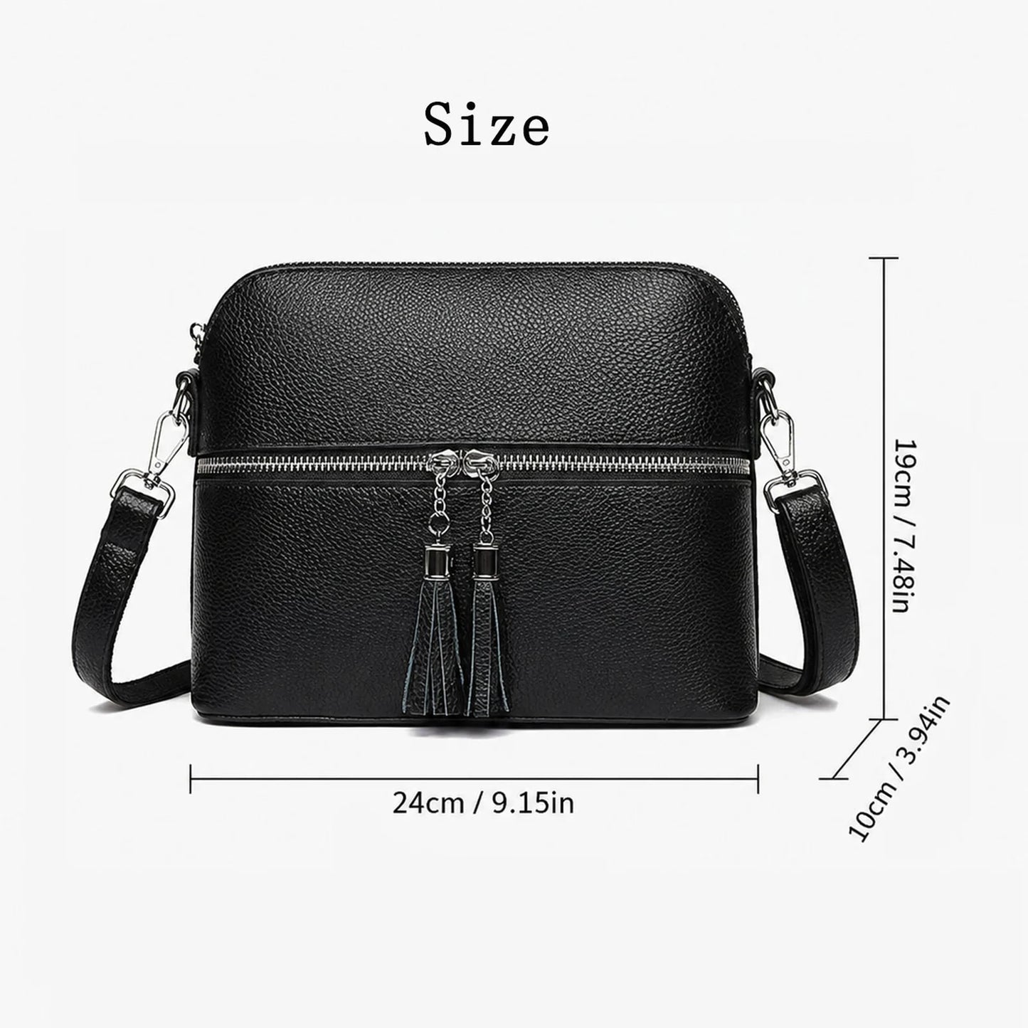 Tassel Camera Crossbody Bag custom OEM reference QM&2506 - side or carry view