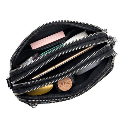 Triple-Zip Camera Crossbody Bag custom OEM reference BL-8081 - structure view