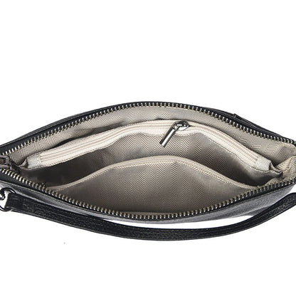 Triple-Zip Slim Crossbody Bag custom OEM reference 0112151 - structure view