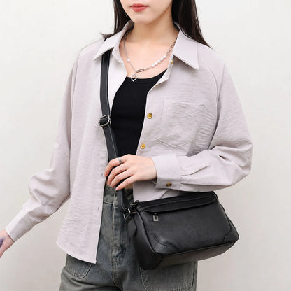 Utility Multi-Zip Crossbody Bag custom OEM reference 8269 - angled view
