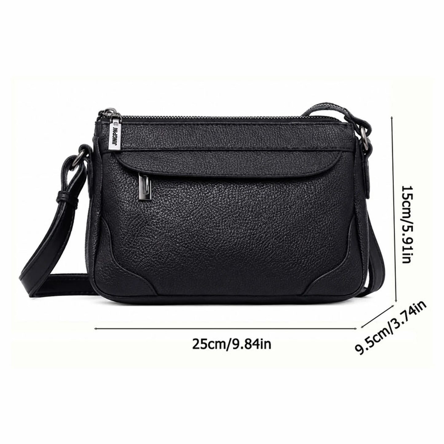 Utility Multi-Zip Crossbody Bag custom OEM reference 8269 - detail view