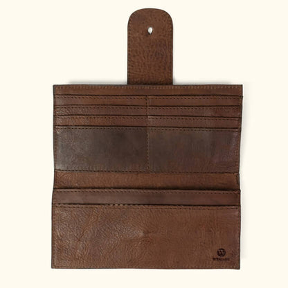 Aaronscase Full Grain Leather Wallet for Women (Wholesale/Manufacturer)
