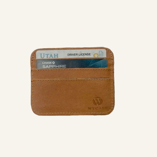 Private label Genuine Leather Card Holder (Wholesale/OEM Manufacturer) - #F6F3ED square main image