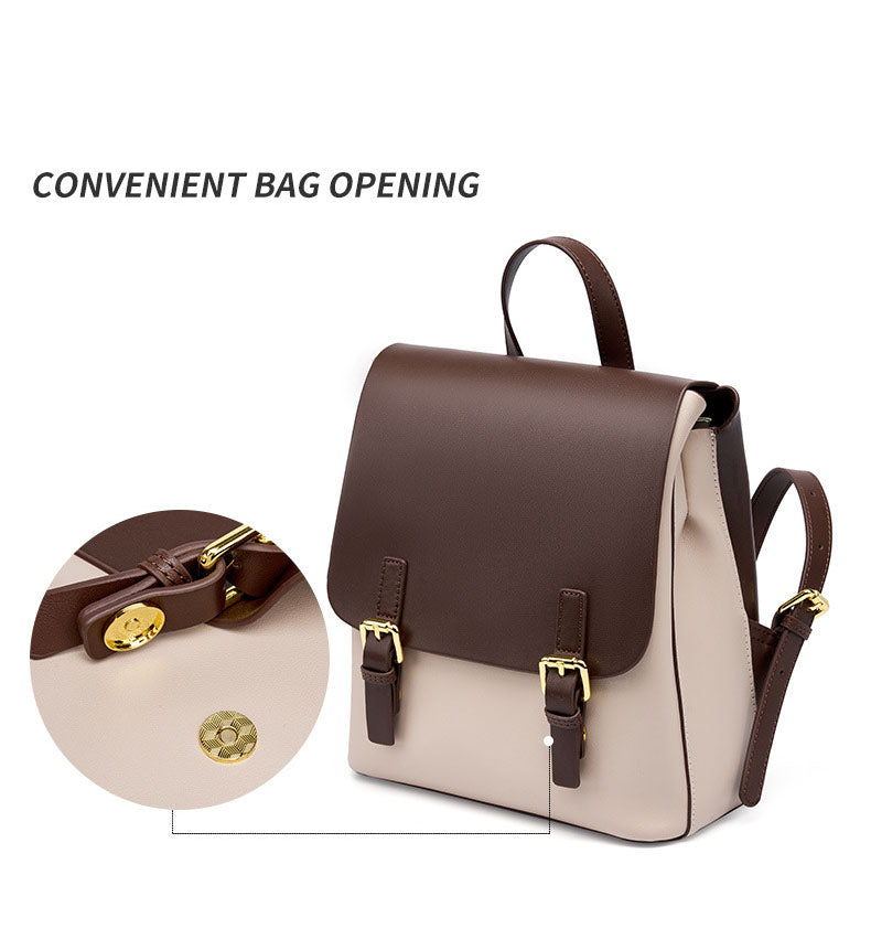 Genuine Leather Convertible Backpack - image 2