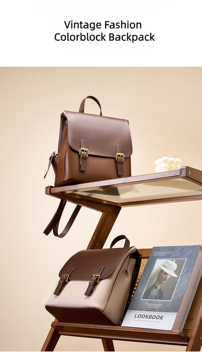 Genuine Leather Convertible Backpack - image 4