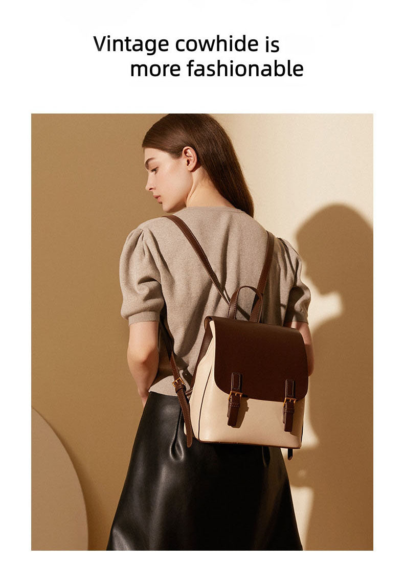 Genuine Leather Convertible Backpack - image 5