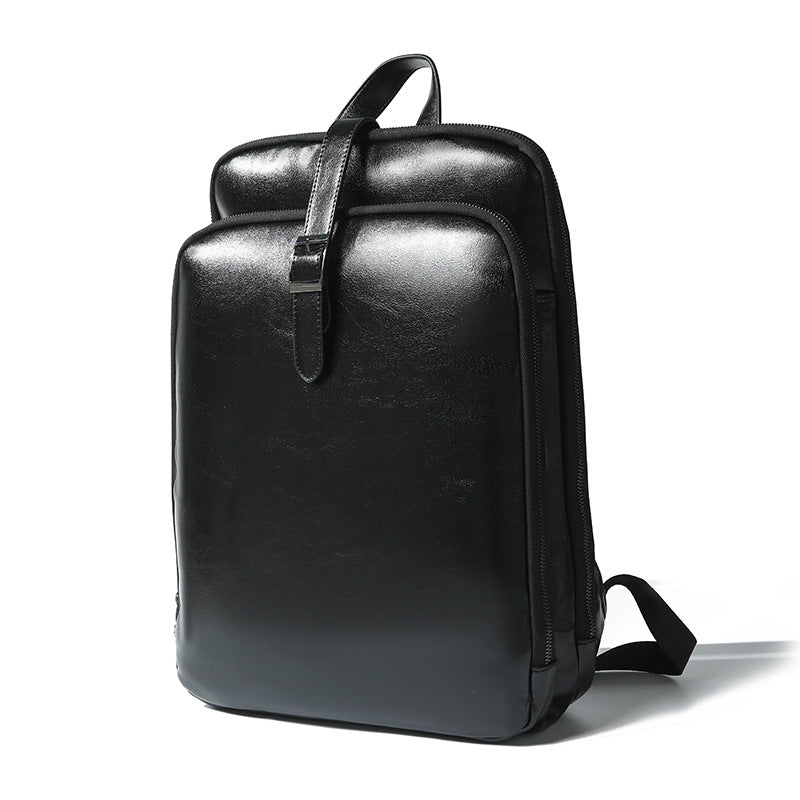 Genuine Leather Drawstring Backpack - image 7