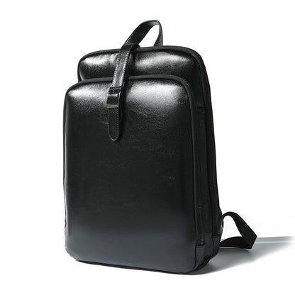 Genuine Leather Drawstring Backpack - image 7