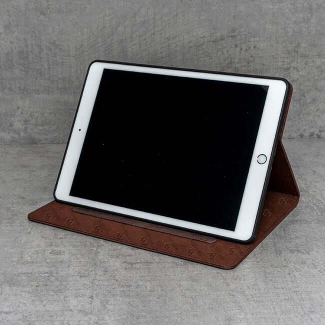 Aaronscase Genuine Brown Leather iPad Case (Wholesale / Manufacturer)