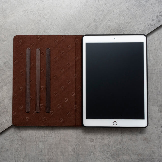 Aaronscase Genuine Brown Leather iPad Case (Wholesale / Manufacturer)