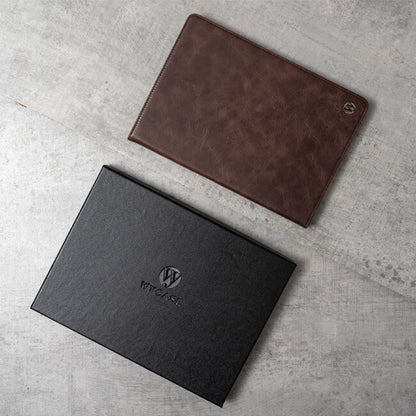 Aaronscase Genuine Brown Leather iPad Case (Wholesale / Manufacturer)