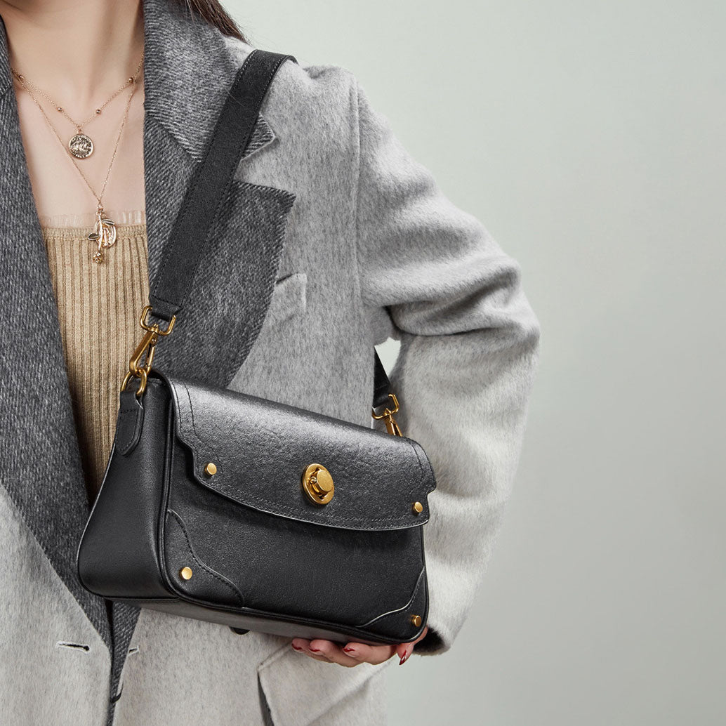 Genuine Leather Phone Crossbody Wallet Bag - image 3
