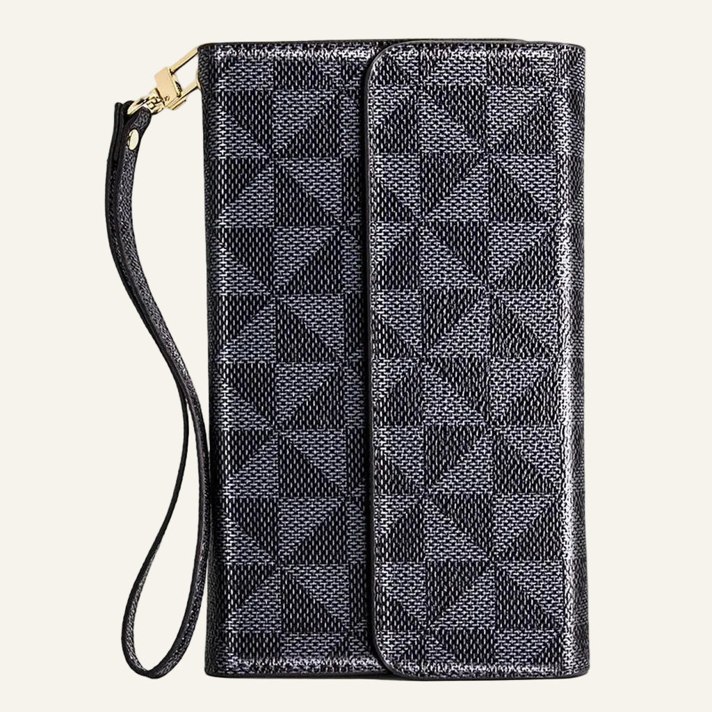 Genuine Leather Wallet Phone Case for Huawei Phone Models / Vertu Custom Models (Wholesale/OEM) - #F6F3ED square main image