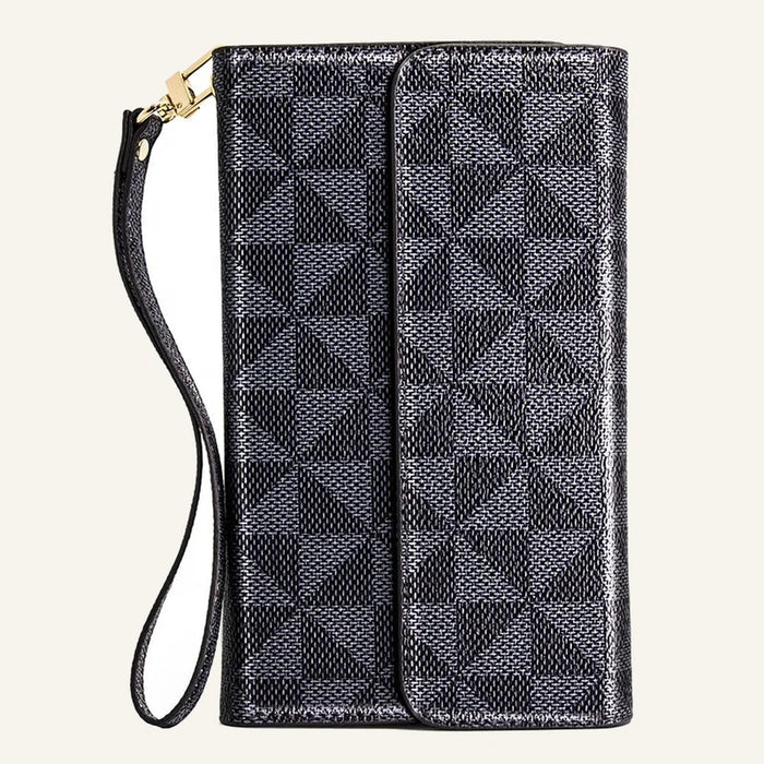 Genuine Leather Wallet Phone Case for Huawei Phone Models / Vertu Custom Models (Wholesale/OEM) - #F6F3ED square main image